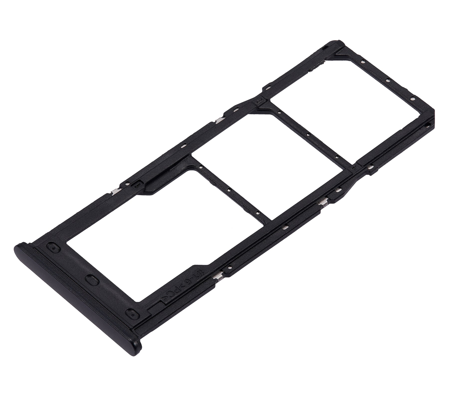 Dual Sim Card Tray Compatible For Samsung Galaxy A13 5G (A136 / 2021) (Black)