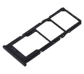 Dual Sim Card Tray Compatible For Samsung Galaxy A13 5G (A136 / 2021) (Black)