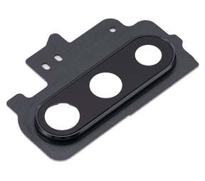 Back Camera Lens With Bezel Ring Compatible For Samsung Galaxy Note 10 Replacement  (Aura Black)