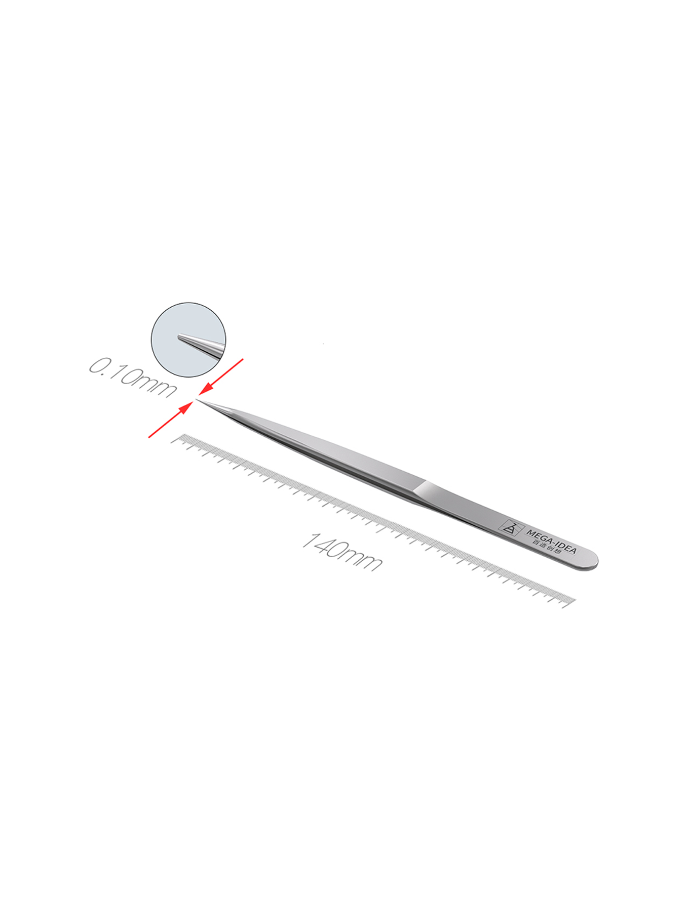 Tweezer 0.10MM (Qianli / Mega-IDEA)