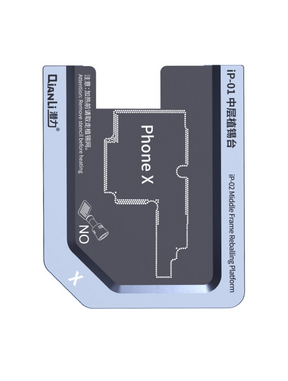 Metal Middle Frame Reballing Platform (IP-01) For iPhone X / XS / XS Max (Qianli)