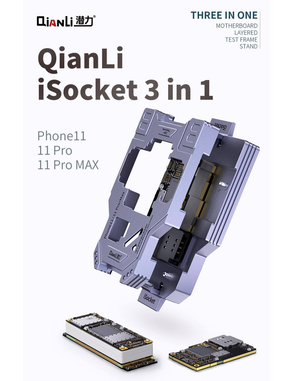 iSocket Motherboard Platform Tester Compatible For iPhone 11 / 11 Pro / 11 Pro Max (3 in 1) (Qianli)
