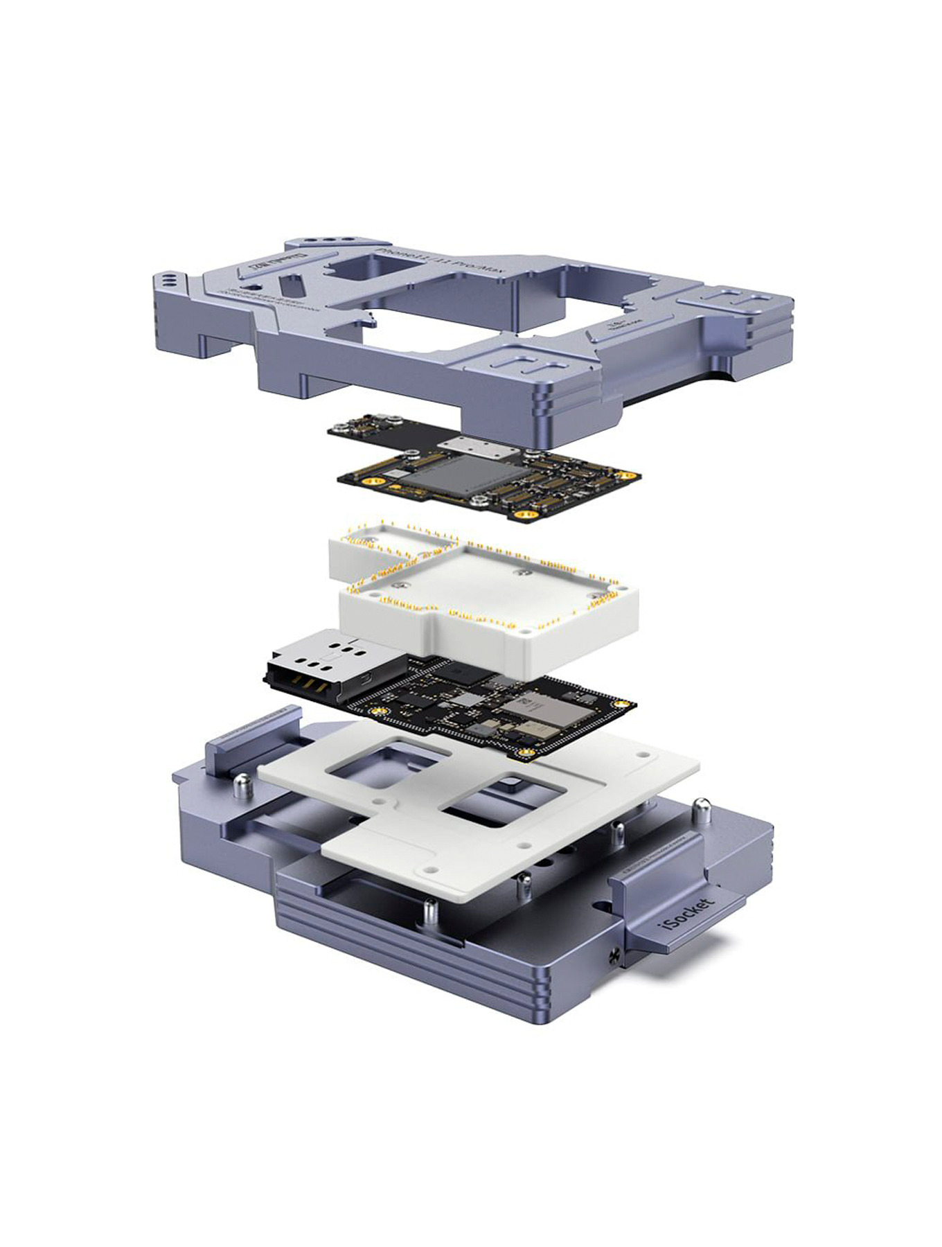 iSocket Motherboard Platform Tester Compatible For iPhone 11 / 11 Pro / 11 Pro Max (3 in 1) (Qianli)
