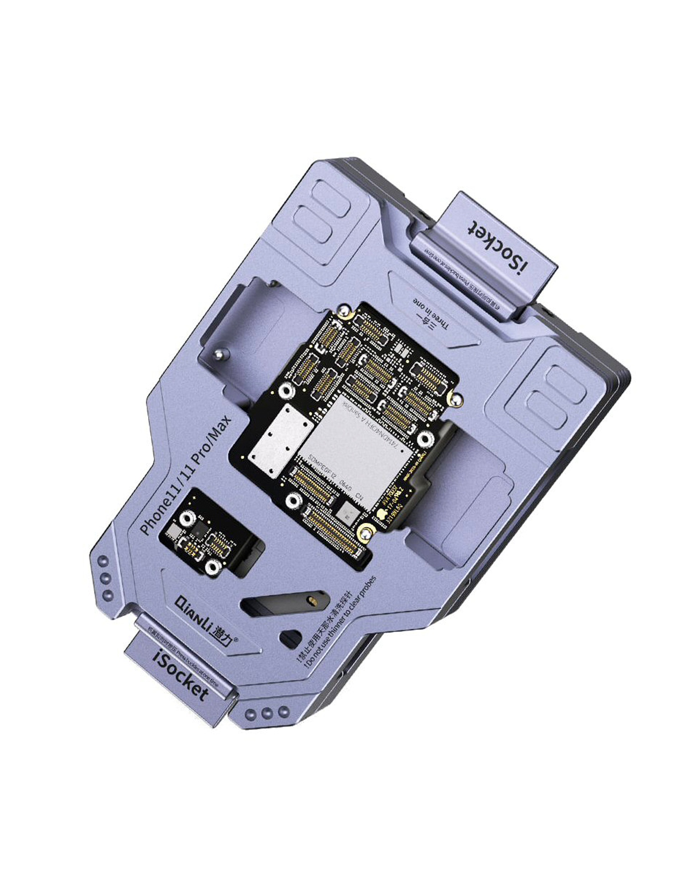 iSocket Motherboard Platform Tester Compatible For iPhone 11 / 11 Pro / 11 Pro Max (3 in 1) (Qianli)