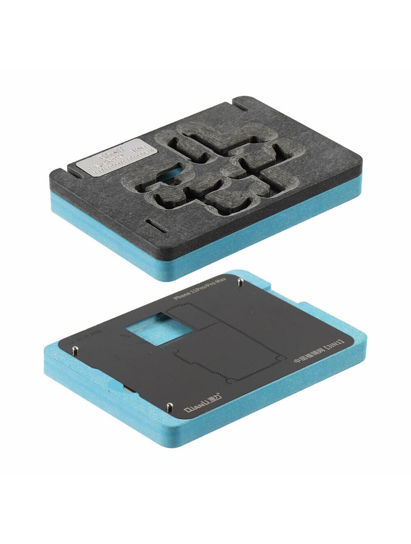 Middle Frame 3 in 1 Reballing Platform With Stencils Station For iPhone 11 / 11 Pro / 11 Pro Max (Qianli)