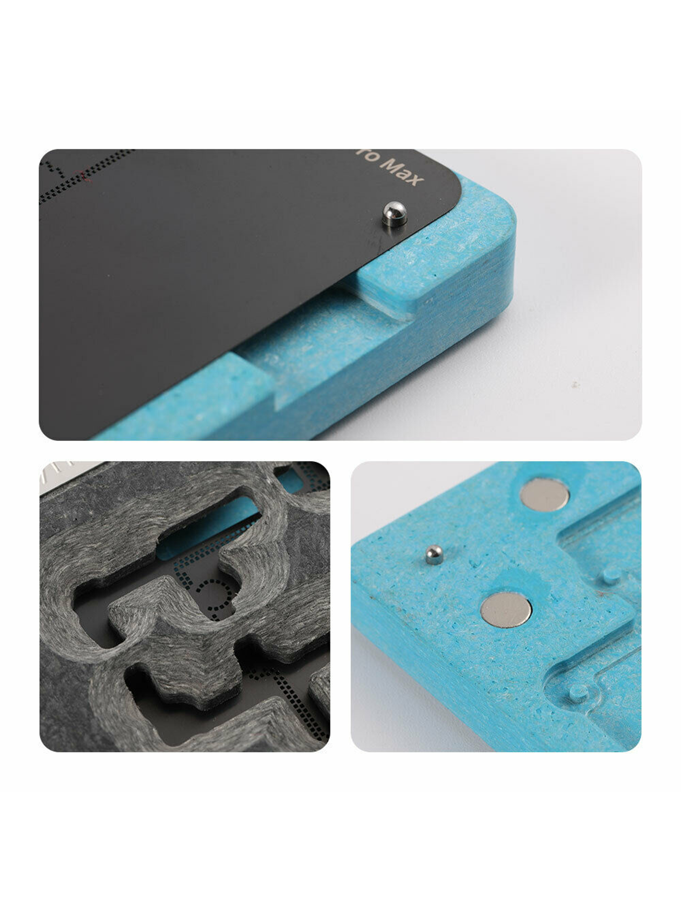 Middle Frame 3 in 1 Reballing Platform With Stencils Station For iPhone 11 / 11 Pro / 11 Pro Max (Qianli)