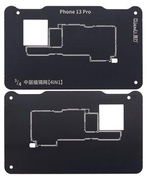 Middle Frame Reballing Platform Compatible For iPhone 13 / 13 Mini / 13 Pro / 13 Pro Max (Qianli)