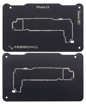 Middle Frame Reballing Platform Compatible For iPhone 13 / 13 Mini / 13 Pro / 13 Pro Max (Qianli)