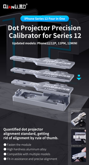 iD FACE Dot Projector Precision Calibrator Set For iPhone 12 Series (Qianli)