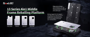 4 in 1 Middle Frame Reballing Platform (Without Cover) Compatible For iPhone 13 / 13 Mini / 13 Pro / 13 Pro Max (Qianli)