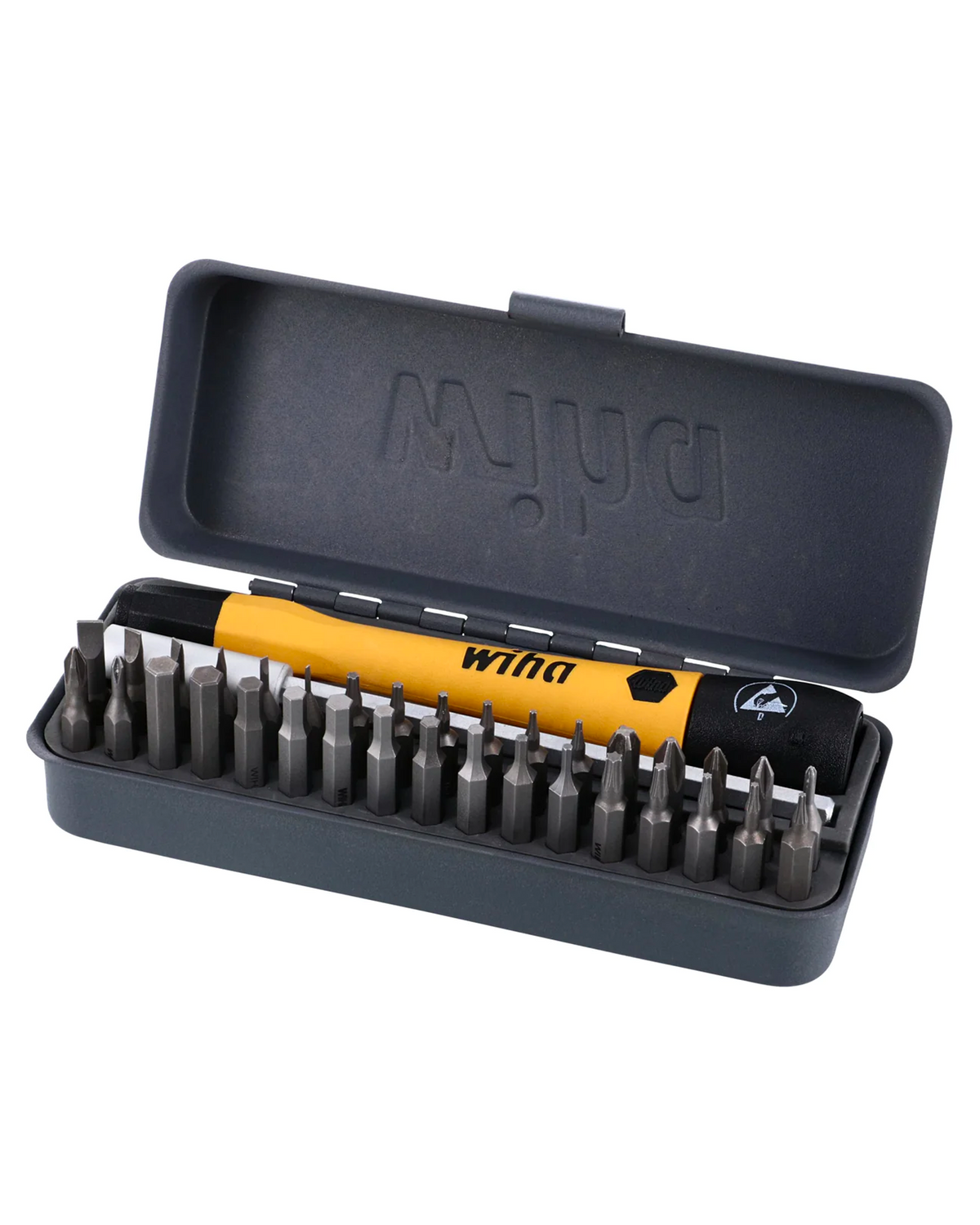 36 Piece GoBox Electronics ESD Precision Micro Bit Screwdriver Set (75979) (Wiha)