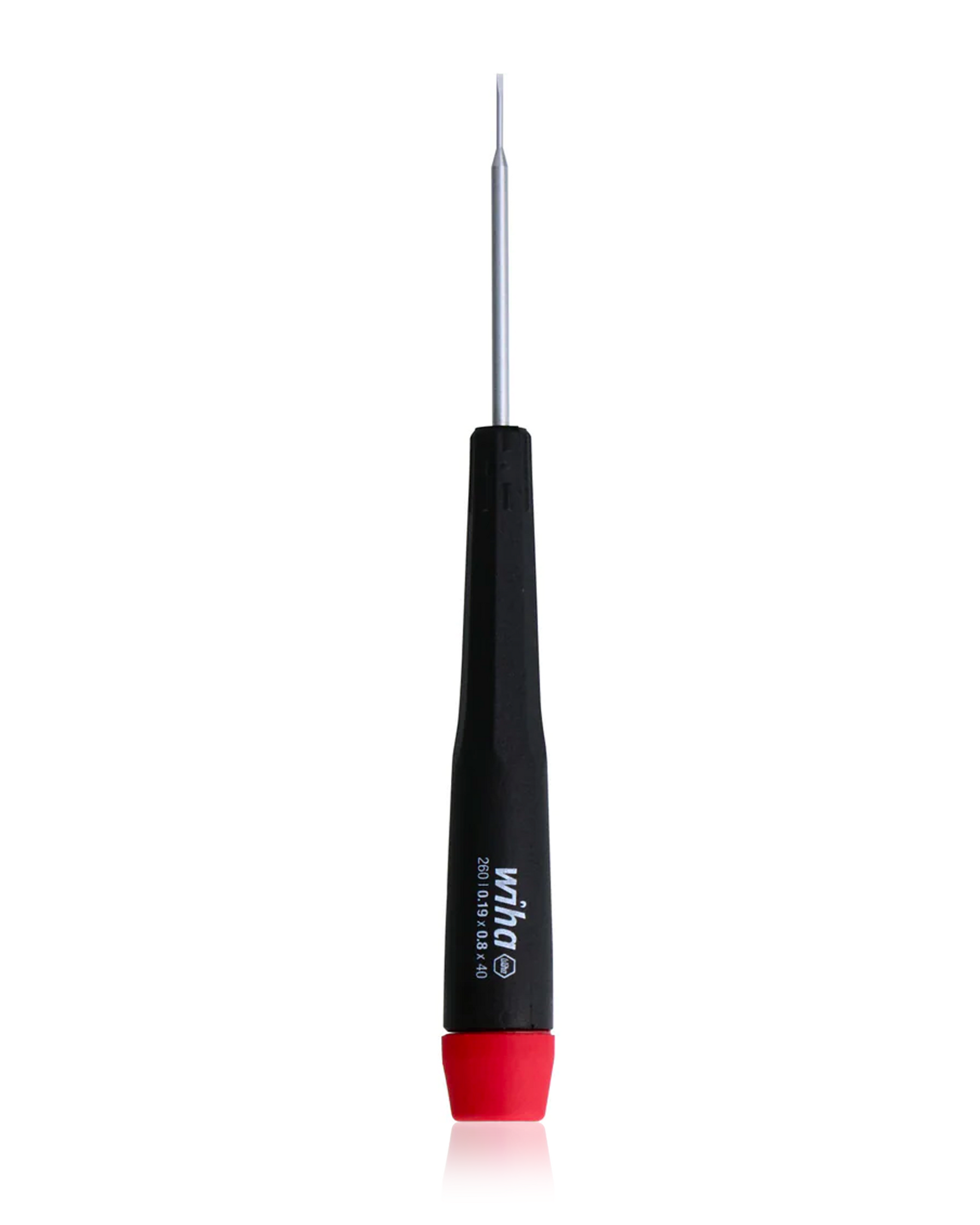 Precision Slotted Screwdriver 0.8mm x 40mm (26008) (Wiha)