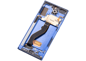OLED Assembly With Frame Replacement  Compatible For Samsung Galaxy Note 10 Plus / 5G (Vemake) (Blue)