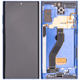 OLED Assembly With Frame Replacement  Compatible For Samsung Galaxy Note 10 Plus / 5G (Vemake) (Blue)