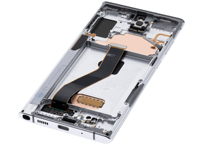 Replacement OLED Assembly With Frame Compatible For Samsung Galaxy Note 10 Plus / 5G (Vemake) (Aura White)