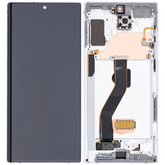 Replacement OLED Assembly With Frame Compatible For Samsung Galaxy Note 10 Plus / 5G (Vemake) (Aura White)