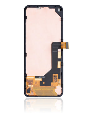 OLED Assembly With Frame Compatible For Google Pixel 5A 5G Replacement  (Refurbished) (Black