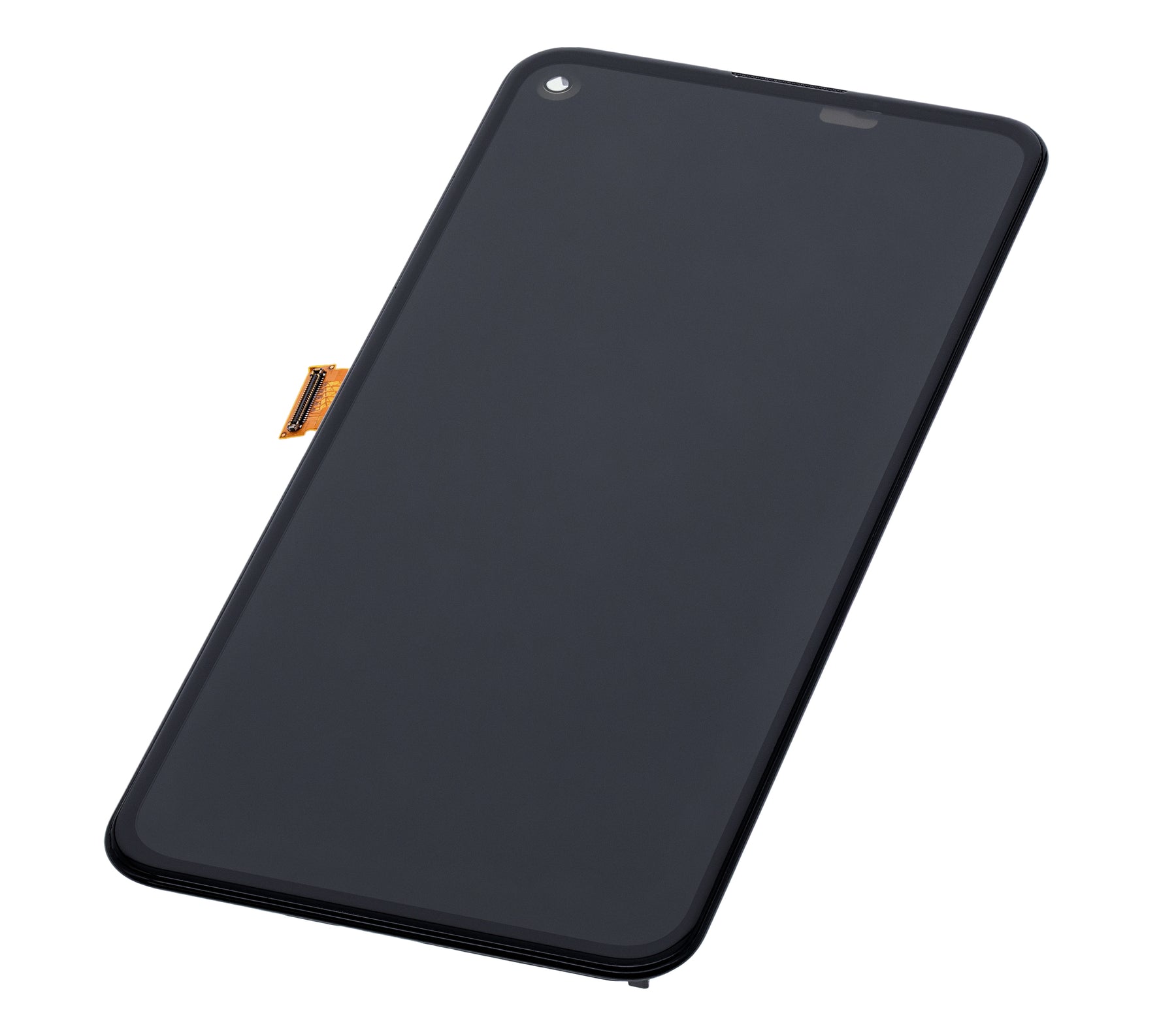 OLED Assembly With Frame Compatible For Google Pixel 5A 5G Replacement  (Refurbished) (Black