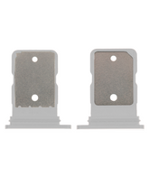 Sim Card Tray Compatible For Google Pixel 4A 5G Replacement  (Clearly White)