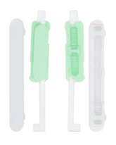 Hard Buttons (Power / Volume) Compatible For Google Pixel 4A 5G Replacement (Clearly White)