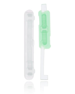 Hard Buttons (Power / Volume) Compatible For Google Pixel 4A 5G Replacement (Clearly White)