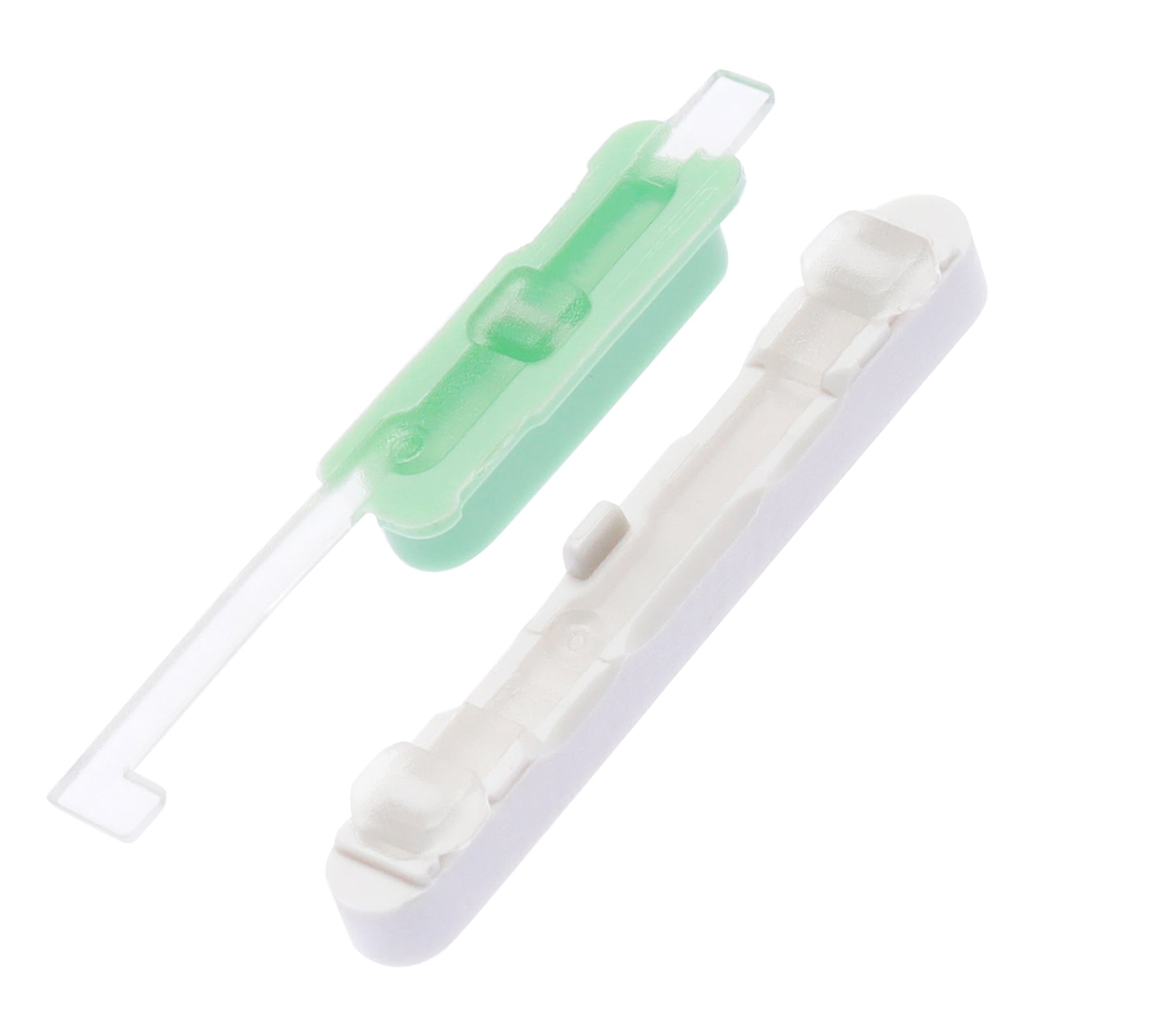 Hard Buttons (Power / Volume) Compatible For Google Pixel 4A 5G Replacement (Clearly White)