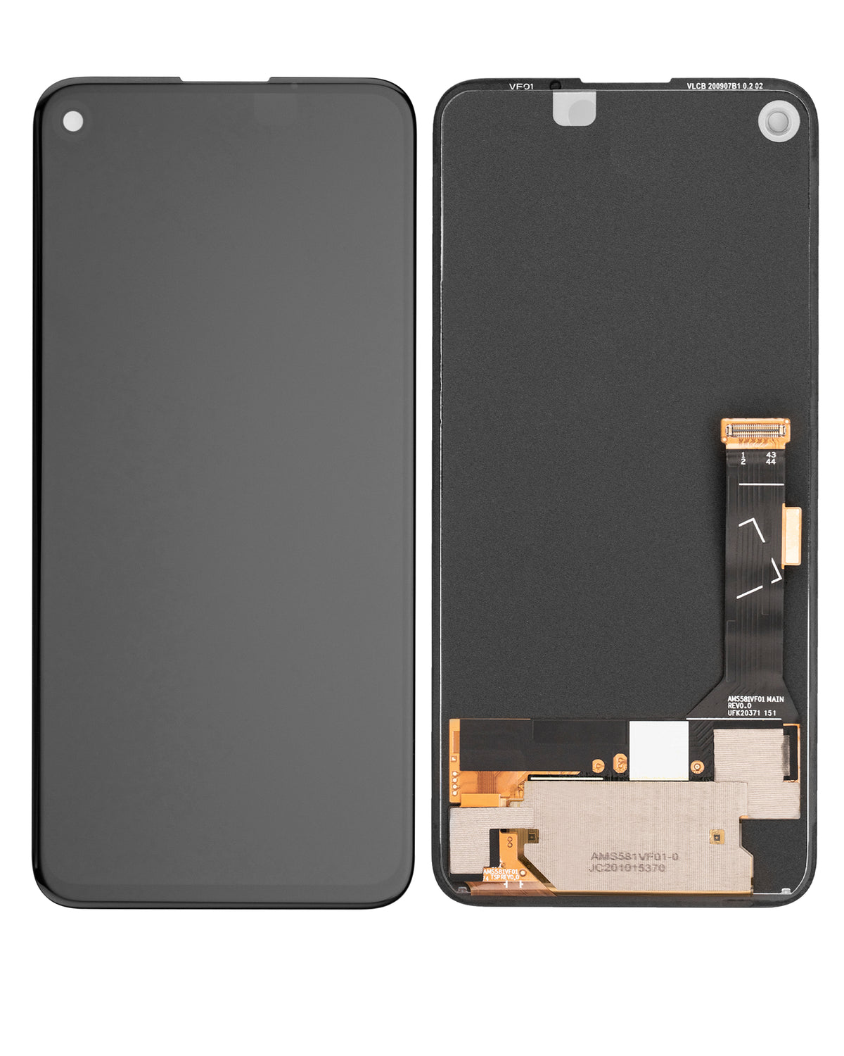 Replacement OLED Assembly Without Frame Compatible For Google Pixel 4A (Genuine OEM) (All Colors)