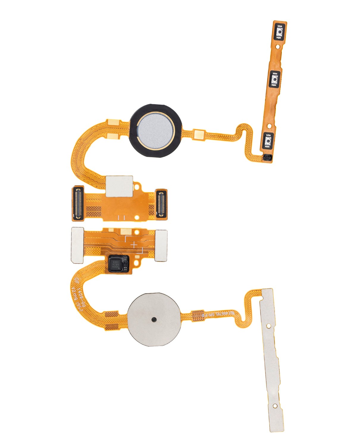 Replacement Fingerprint Reader With Flex Cable Compatible For Google Pixel 5 (White)