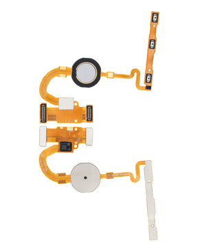 Replacement Fingerprint Reader With Flex Cable Compatible For Google Pixel 5 (White)