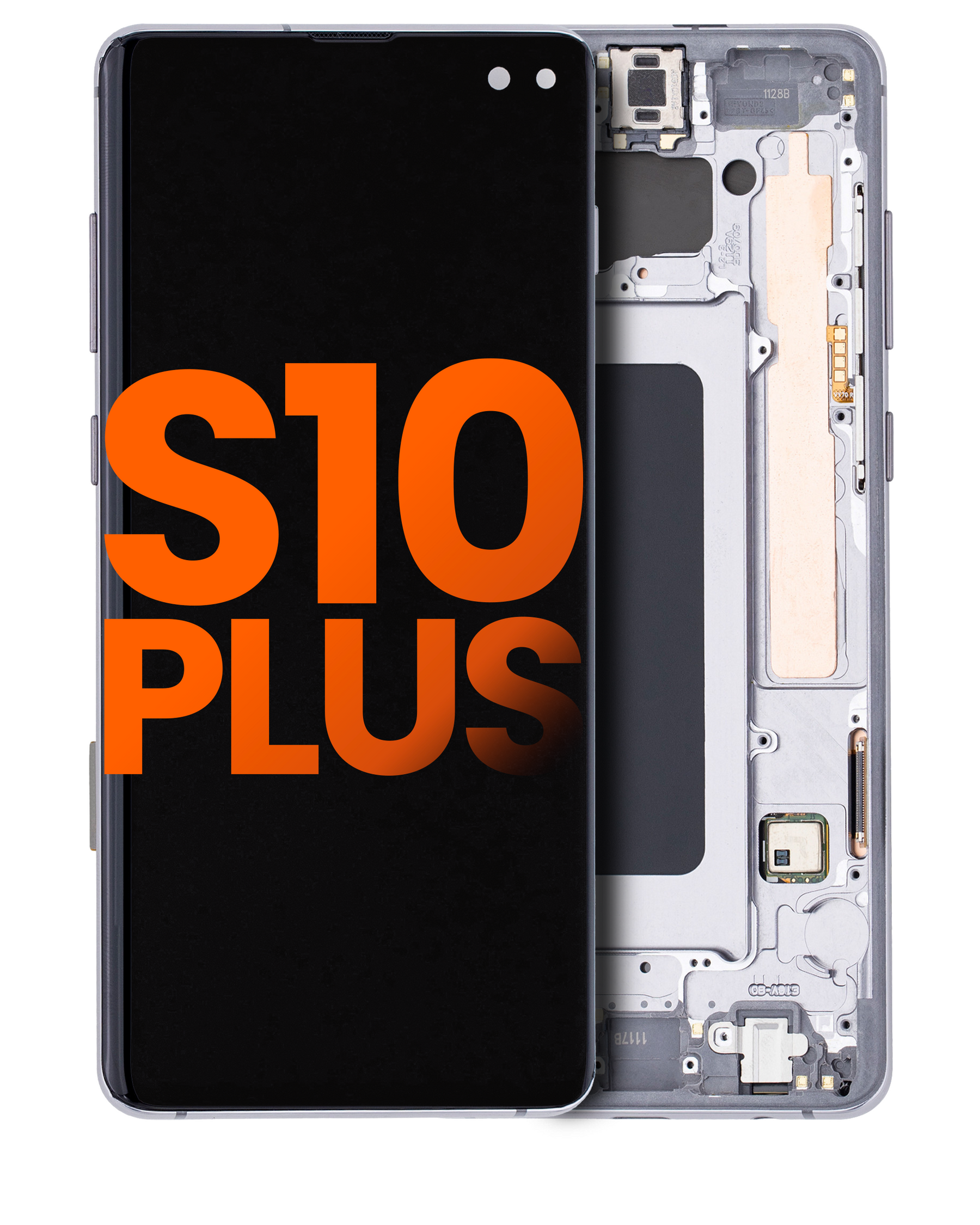 Replacement OLED Assembly With Frame Compatible For Samsung Galaxy S10 Plus (Blemish: Grade D) (Prism / Ceramic Black)