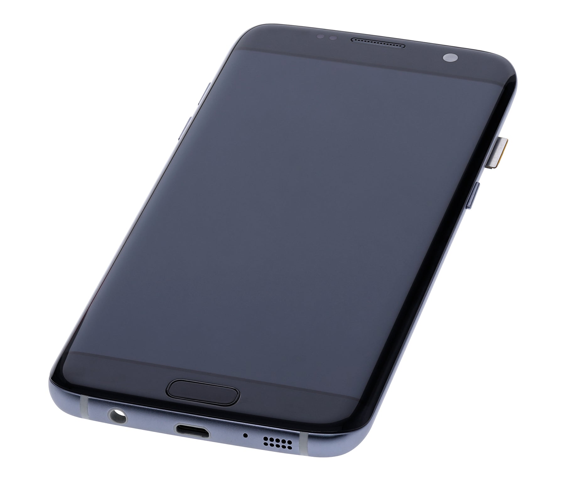 OLED Assembly With Frame Compatible For Samsung Galaxy S7 Edge Replacement  (All US Models / G935A) (Vemake) (Black Onyx)