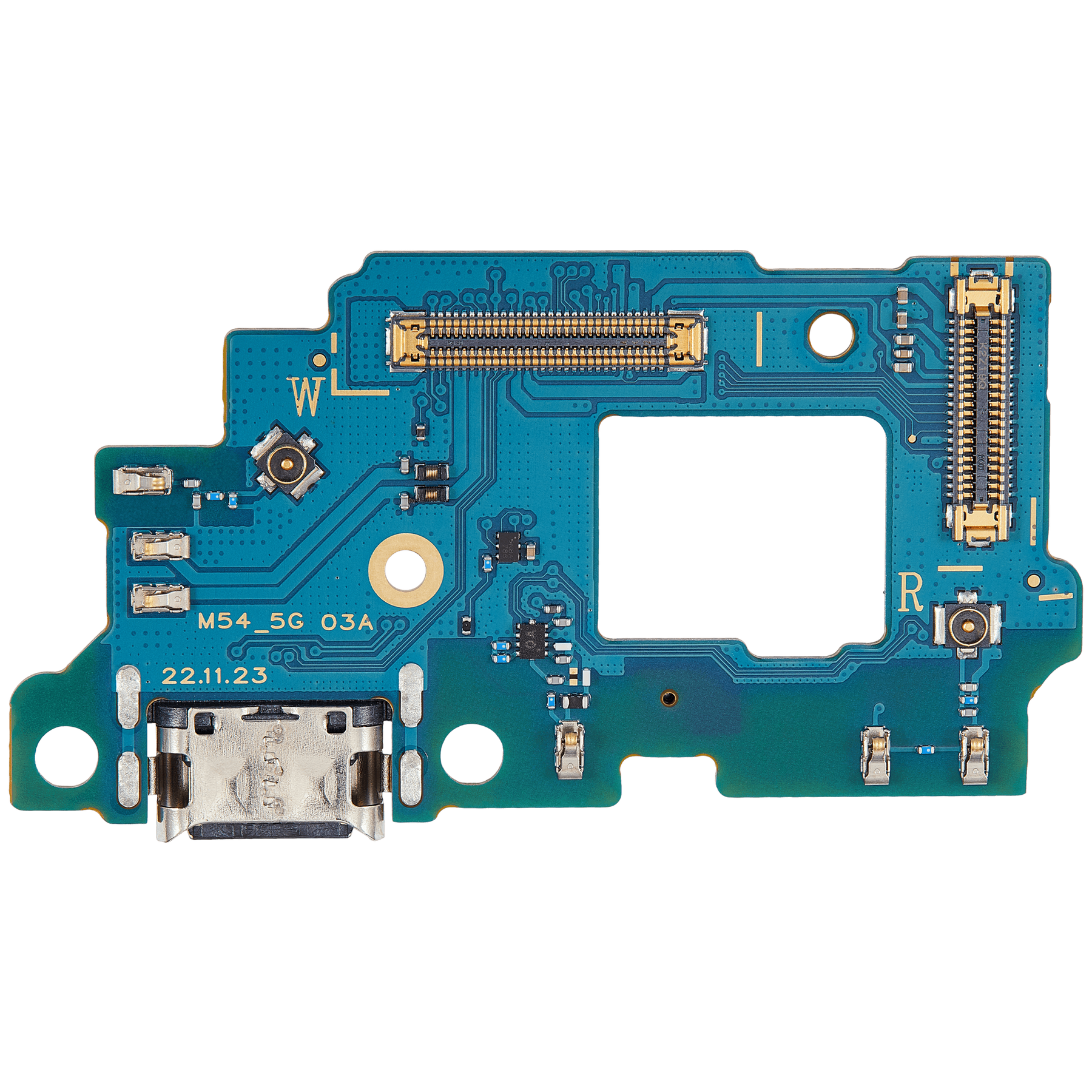 Charging Port With Board Compatible For Samsung Galaxy M54 (M546 / 2023) (Premium)