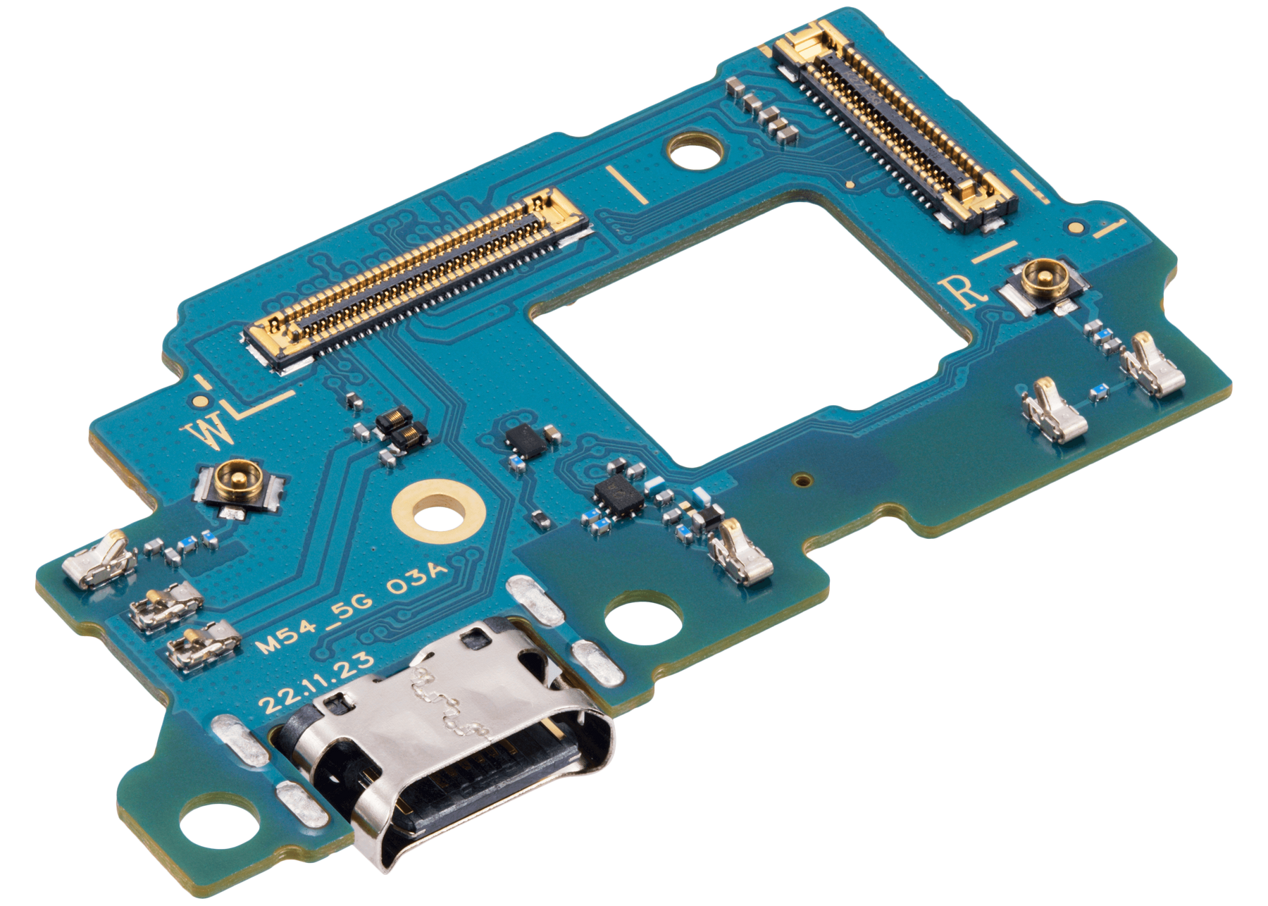 Charging Port With Board Compatible For Samsung Galaxy M54 (M546 / 2023) (Premium)