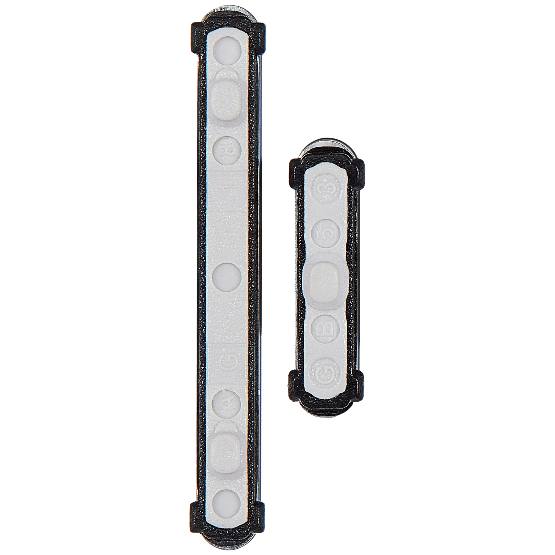 Hard Buttons (Power / Volume) Compatible For Samsung Galaxy S22 / S22 Plus  Replacement (Phantom Black)