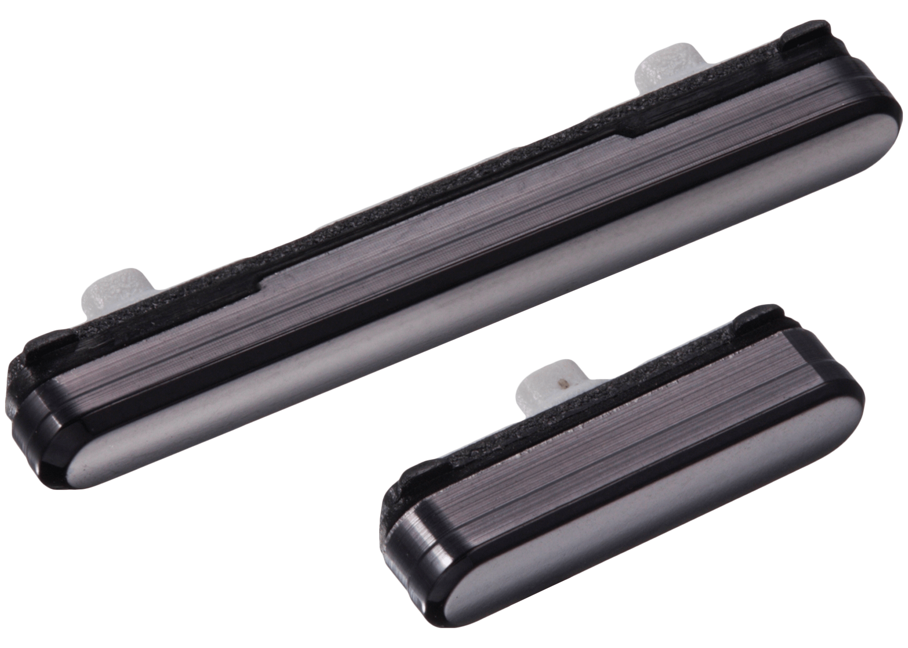 Hard Buttons (Power / Volume) Compatible For Samsung Galaxy S22 / S22 Plus  Replacement (Phantom Black)