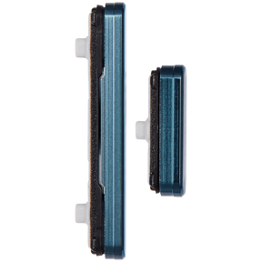 Hard Buttons (Power / Volume) Compatible For Samsung Galaxy S22 / S22 Plus (Green) Replacement