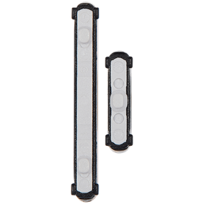 Hard Buttons (Power / Volume) Compatible For Samsung Galaxy S22 / S22 Plus Replacement  (White)