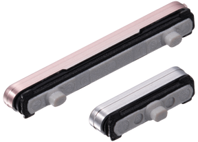 Hard Buttons (Power / Volume) Compatible For Samsung Galaxy S22 / S22 Plus Replacement  (White)