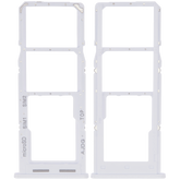 Dual Sim Card Tray Compatible For Samsung Galaxy A04S (A047 / 2022) (White)