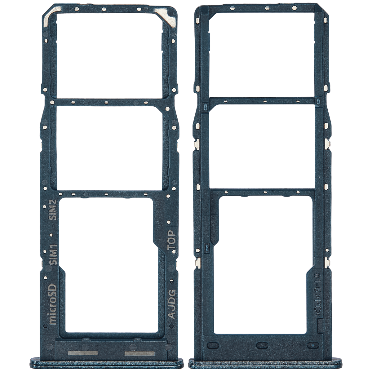 Dual Sim Card Tray Compatible For Samsung Galaxy A04S (A047 / 2022) (Green)