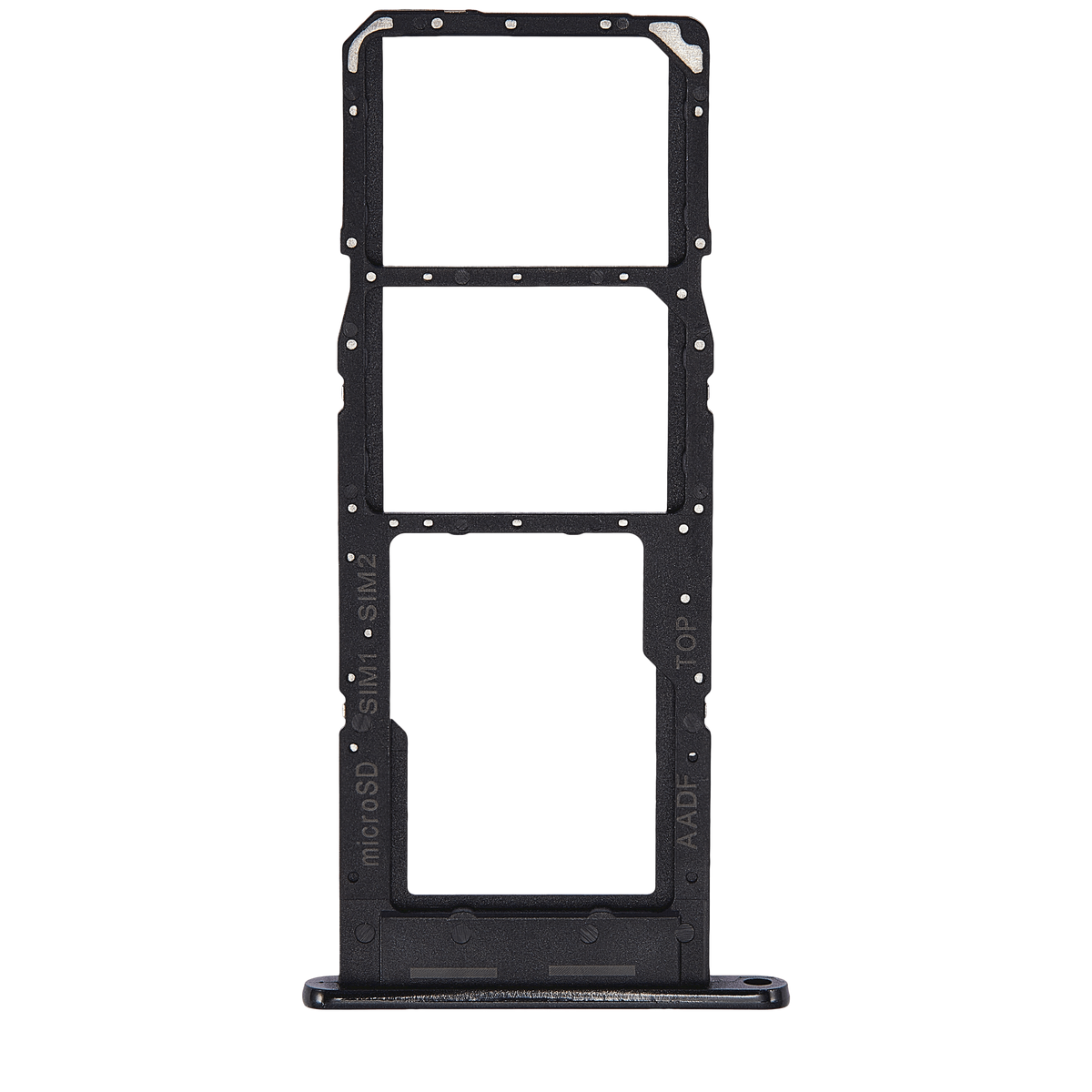 Dual Sim Card Tray Compatible For Samsung Galaxy A14 5G (A146F / 2023) (Black)