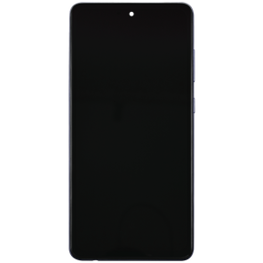 OLED Assembly With Frame Compatible For Samsung A72 Replacement  (A725 / 2021) (6.67") (Vemake) (Awesome Violet)