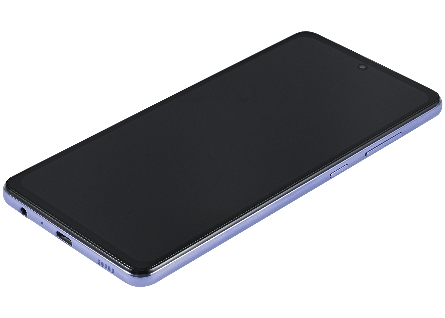 OLED Assembly With Frame Compatible For Samsung A72 Replacement  (A725 / 2021) (6.67") (Vemake) (Awesome Violet)