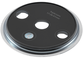 Replacement Back Camera Lens With Bracket Compatible For OnePlus 7T (Frosted Silver)