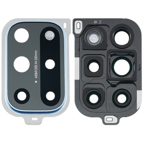 Back Camera Lens With Bracket Compatible For OnePlus 8T Replacement (Blue)