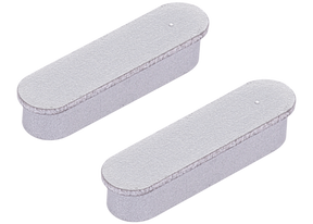 Hard Buttons (Volume) Compatible For iPad 10 (2022) (Silver)