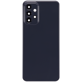 Back cover Glass Compatible For Samsung Galaxy A23 (A235 / 2022) (Vemake) (Black)