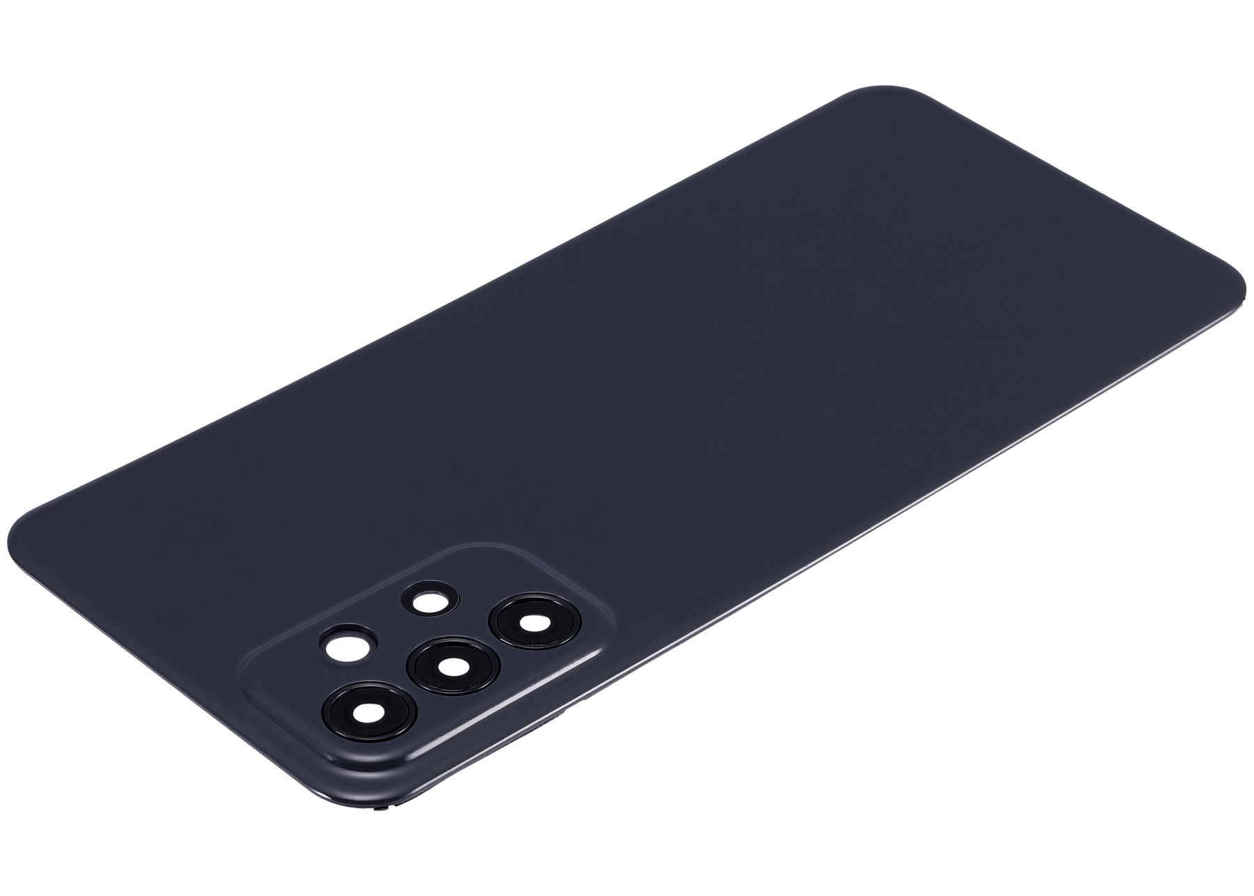 Back cover Glass Compatible For Samsung Galaxy A23 (A235 / 2022) (Vemake) (Black)