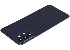 Back cover Glass Compatible For Samsung Galaxy A23 (A235 / 2022) (Vemake) (Black)