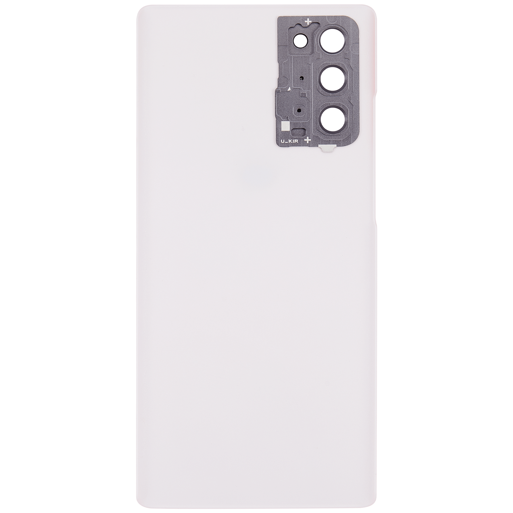 Replacement Back cover Glass With Camera Lens Compatible For Samsung Galaxy Note 20 5G (No Logo) (Vemake) (Mystic Red)